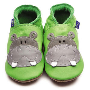 Inch blue by tatanatura - Hippo green/grey child medium rubber