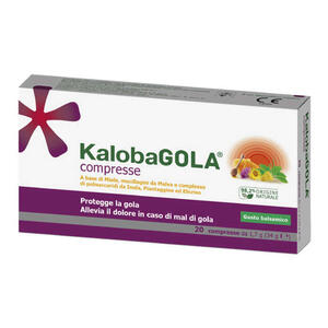 Kaloba - Gola 20 compresse balsamico