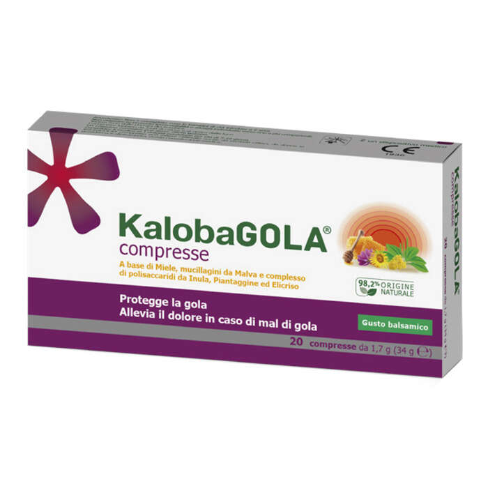 Kaloba - Gola 20 compresse balsamico