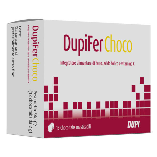 Dupifer choco - 18 choco tabs