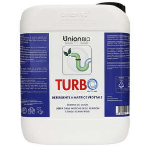 Turbo active - Detergente a matrice vegetale 5 litri