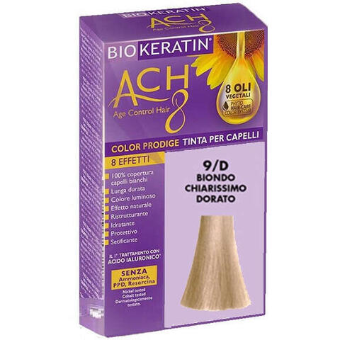 Biokeratin - Ach8 color prodige 9/d biondo chiarissimo dorato