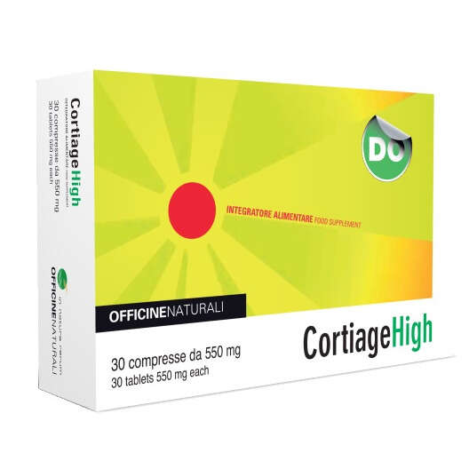 Officine naturali - Cortiage high 30 compresse