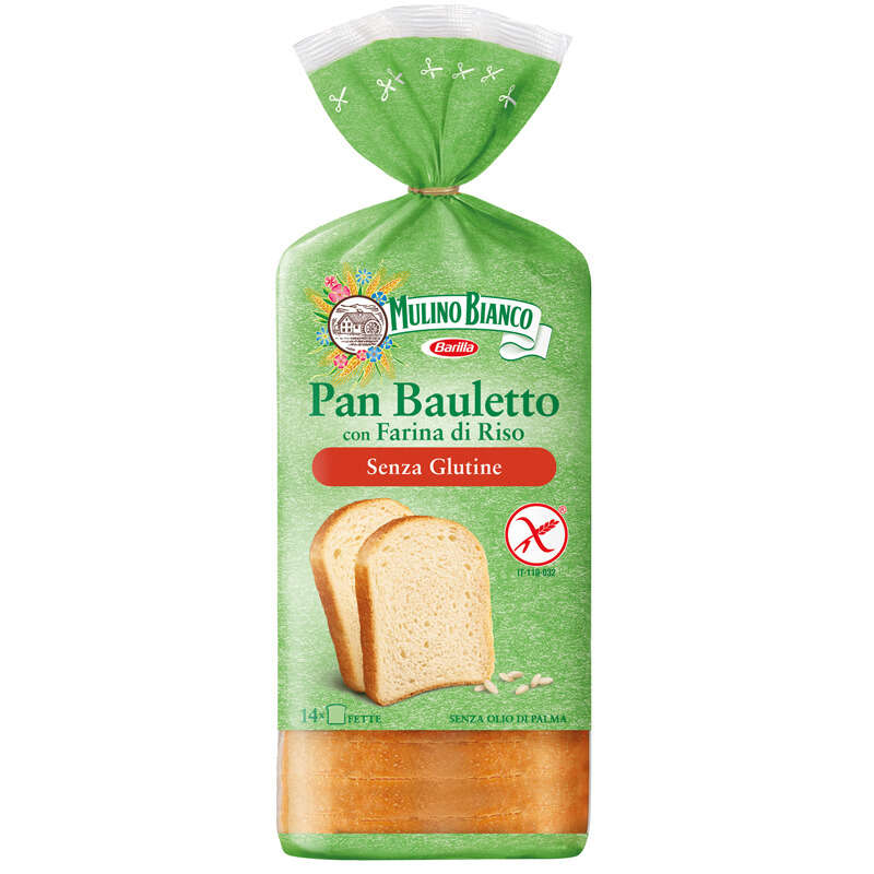 Mulino bianco - Pane bauletto con farina di riso 300 g