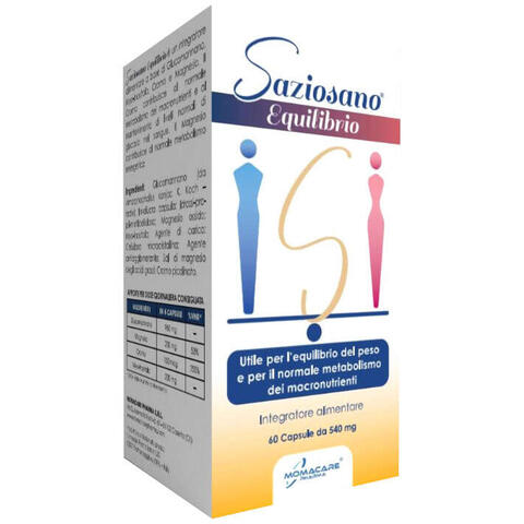 Saziosano equilibrio - 60 capsule da 540 mg
