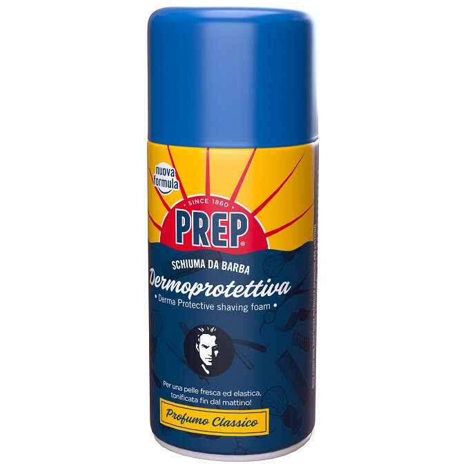 Prep - Schiuma barba dermoprotettiva profumo classico 300 ml