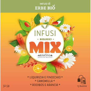 Omnia salute & servizi - Infusi erbe bio infusi biologici mix in filtri 32,5 g