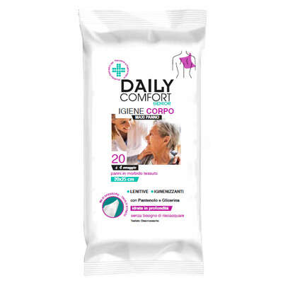 Dayli comfort - Daily comfort senior panni igiene corpo 24 pezzi