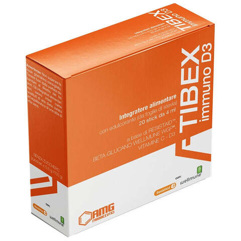 Amg farmaceutici - Tibex immuno d3 20 stick pack da 4 ml