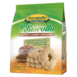 Farabella - Il biscotto al teff e grano saraceno 200 g
