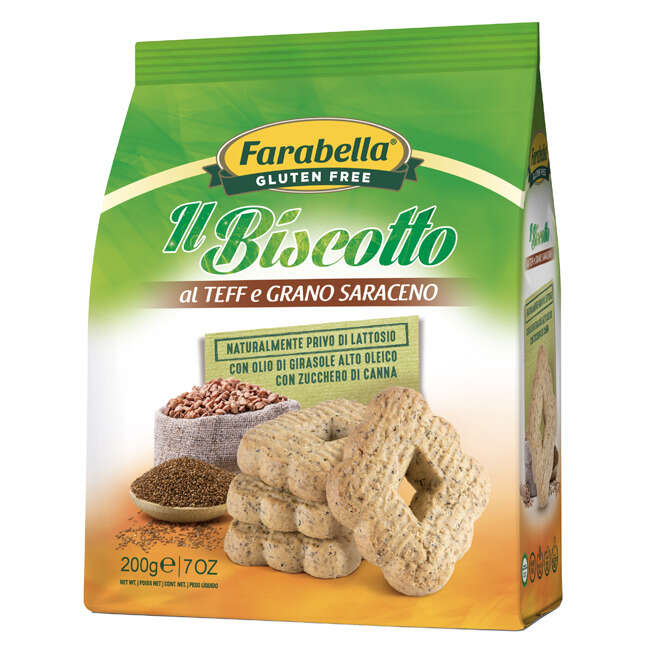 Farabella - Il biscotto al teff e grano saraceno 200 g