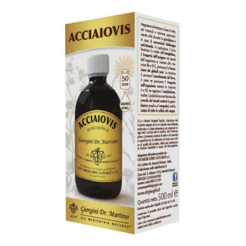 Giorgini - Acciaiovis liquido analcoolico 500 ml
