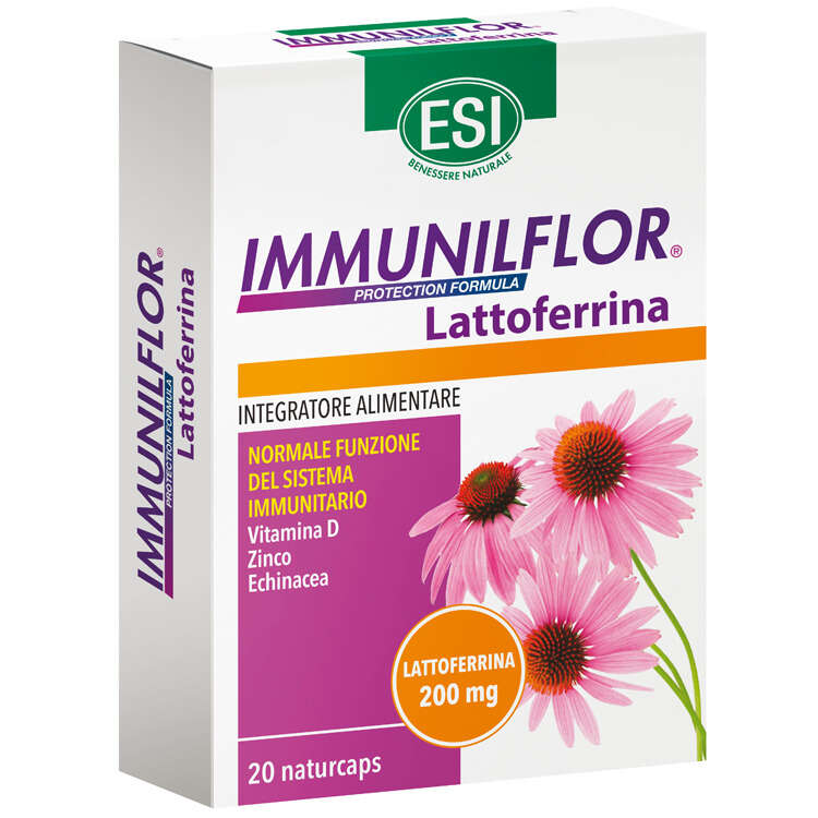 Immunilflor - Esi  lattoferrina 20 naturcaps