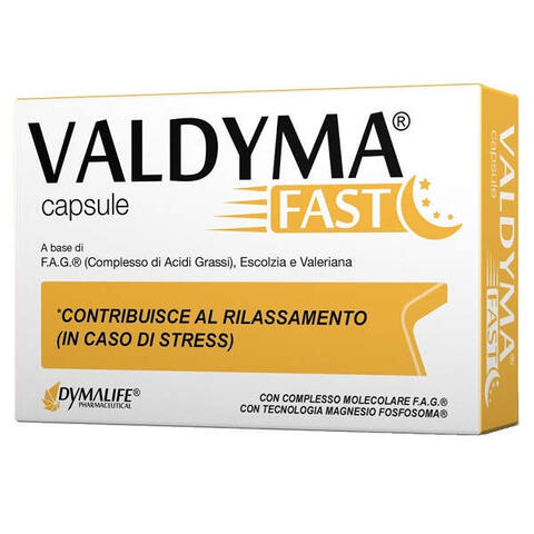 Shedir - Valdyma fast 30 capsule da 561 mg senza glutine naturalmente privo di lattosio