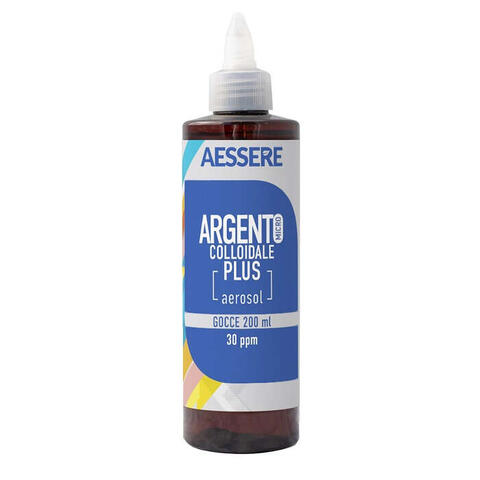 Aessere - Argento colloidale plus gocce 200 ml