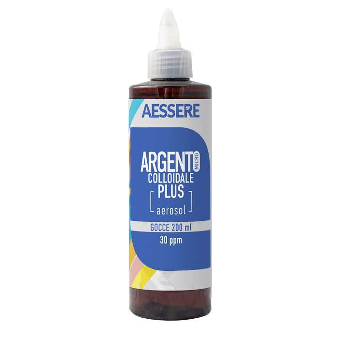 Aessere - Argento colloidale plus gocce 200 ml