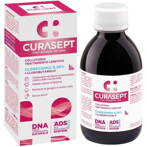 Curasept - Collutorio ads dna trattamento lenitivo 200 ml
