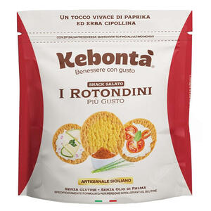 Kebonta - ' i rotondini snack salato piu' gusto 150 g + 30 g in omaggio