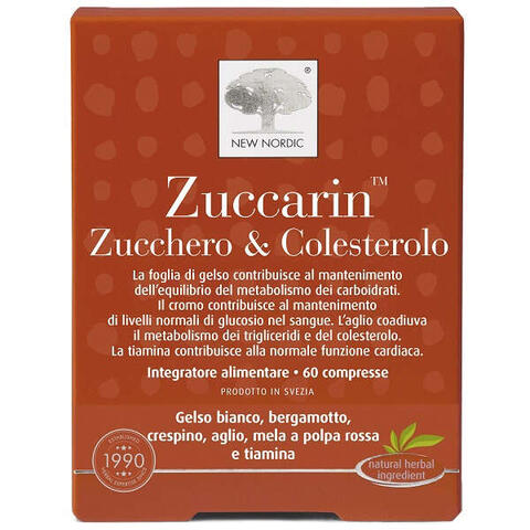 Zuccarin - Zucchero & colesterolo 60 compresse