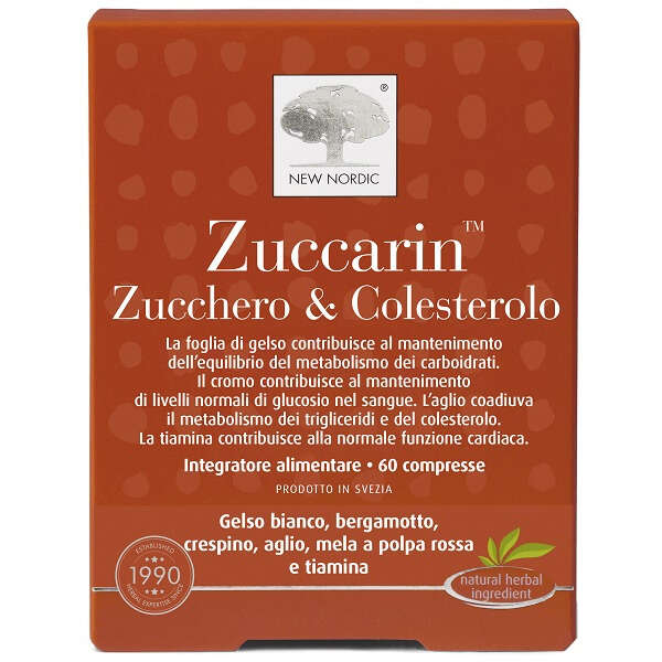 Zuccarin - Zucchero & colesterolo 60 compresse