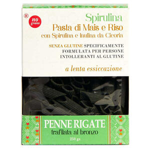 Pasta di mais e risopenne rigate - Nutri te' penne rigate con spirulina mais e riso 250 g