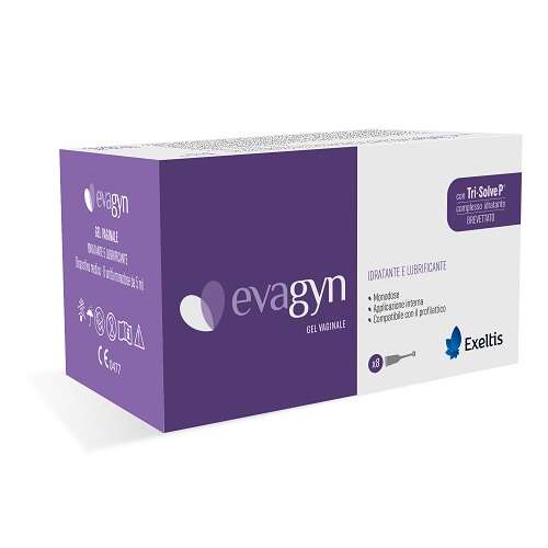 Evagyn - Ginhyal deli applicatore vaginale 8 pezzi 5 ml