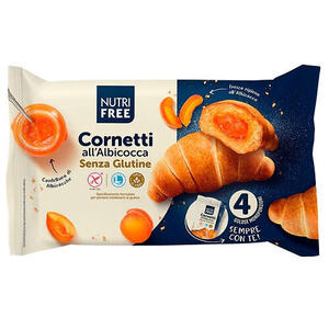 Nutrifree - Cornetti albicocca 4x60 g
