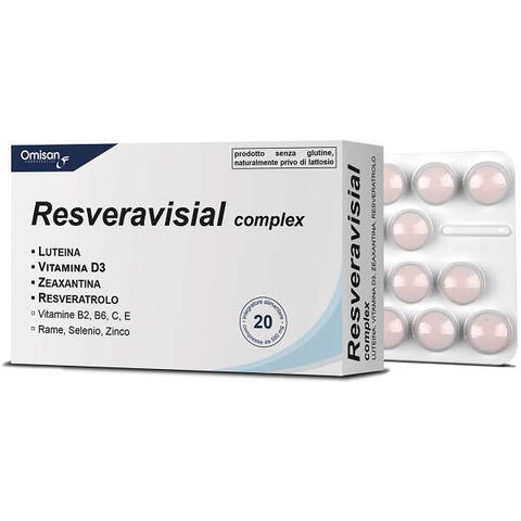 Resveravisial complex - 20 compresse