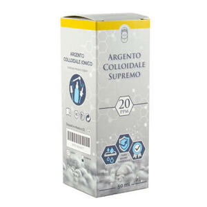 Punto salute e benessere di s. - Argento colloidale supremo 20ppm certificato spray con contagocce + erogatore naso + erogatore gola + erogatore pelle