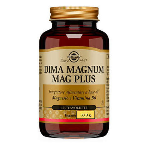 Solgar - Dima magnum mag plus 100 tavolette