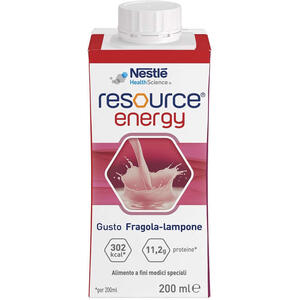 Nestle' - Resource energy fragola-lampone 200 ml