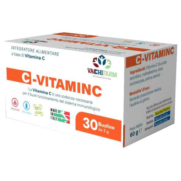 C-vitaminc - 30 bustine da 2 g