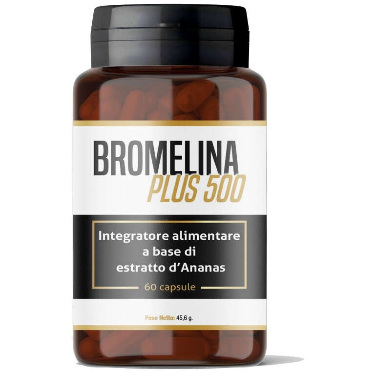 Bromelinaplus 500 - Bromelina plus 500 60 capsule