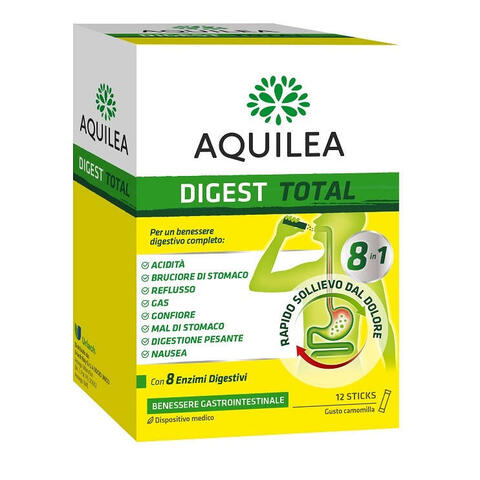 Aquilea - Digest total 12 stick 2,5 g