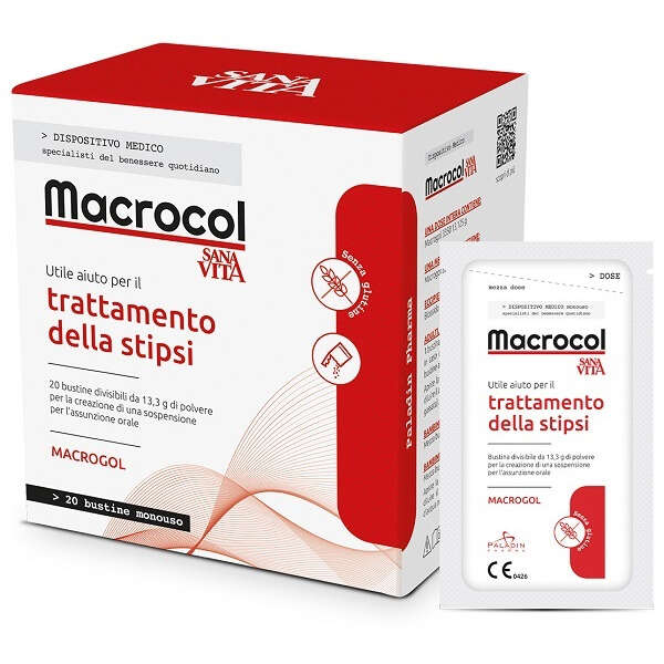 Macrocol plus - Sanavita  20 bustine da 13,81 g