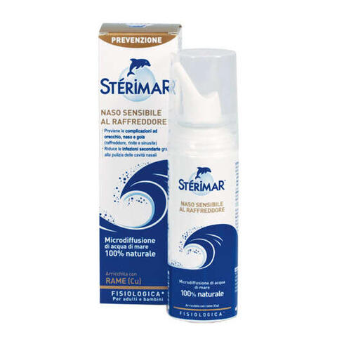 Sterimar - Naso sensibile al raffreddore acqua di mare spray 100 ml