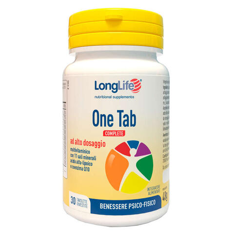 Longlife - One tab complete 30 tavolette rivestite