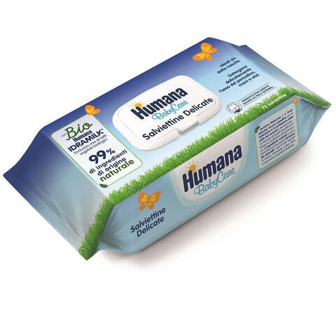 Humana - Baby care salviette 72 pezzi