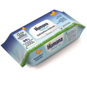 Humana - Baby care salviette 72 pezzi