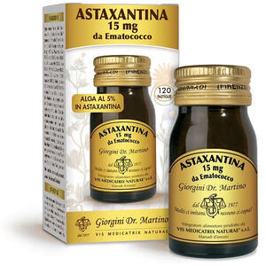 Giorgini - Astaxantina 120 pastiglie hematococcus pluvialis