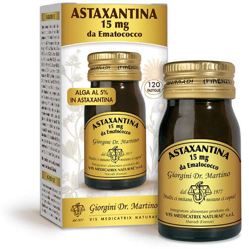 Giorgini - Astaxantina 120 pastiglie hematococcus pluvialis
