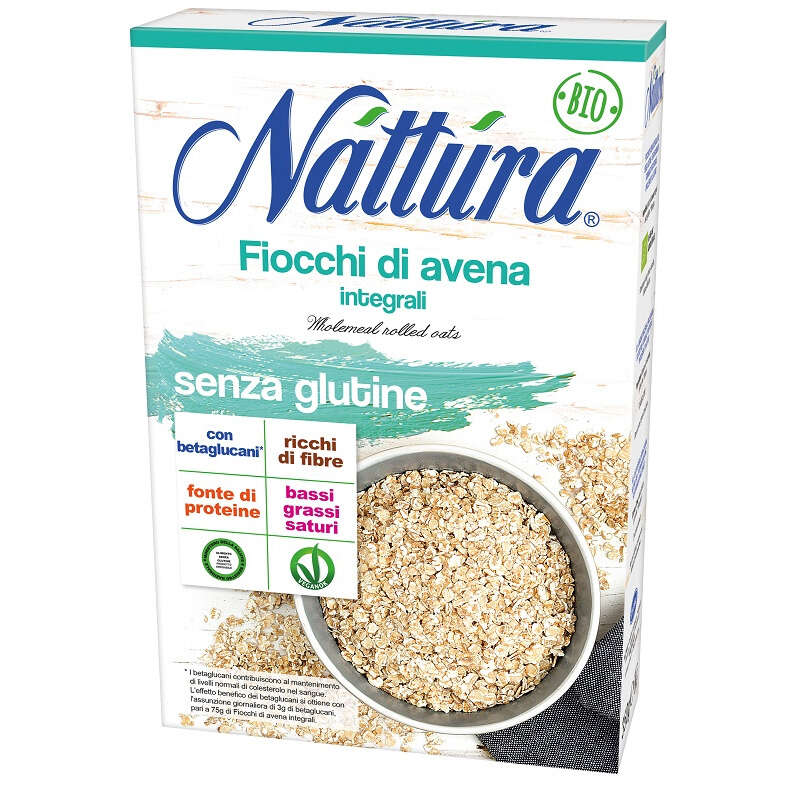 Nattura - Fiocchi di avena integrali bio 350 g