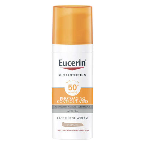 Eucerin - Sun photoaging control tinted gel creme spf50+ medium 50 ml
