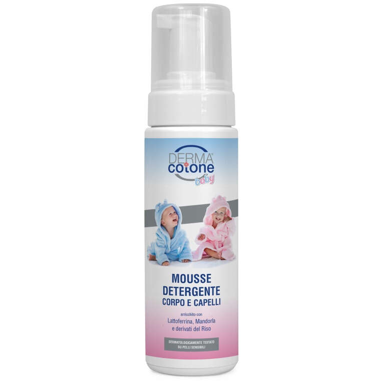 Dermacotonebabymoussedetergente - Dermacotone baby mousse detergente corpo & capelli 250 ml