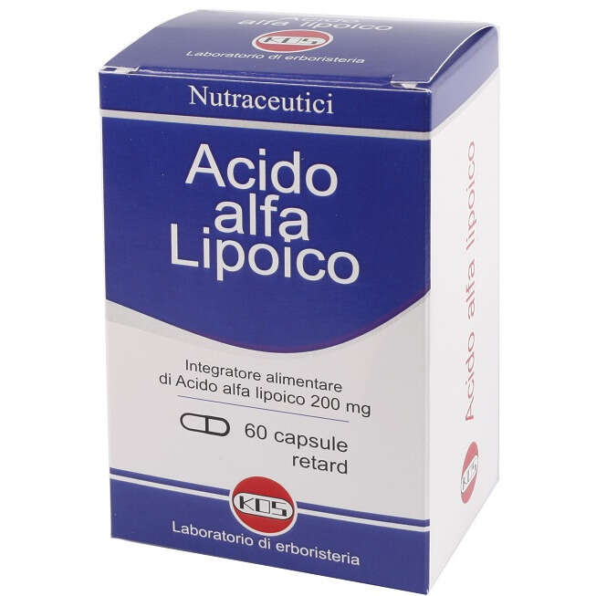 Kos - Acido alfa lipoico 60 capsule