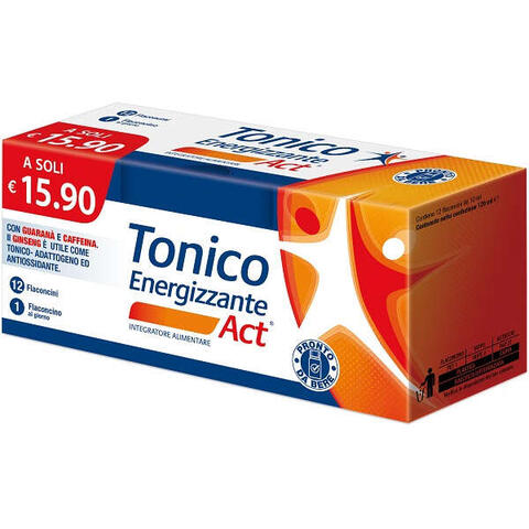 F&f - Tonico energizzante act 12 flaconcini da 10 ml