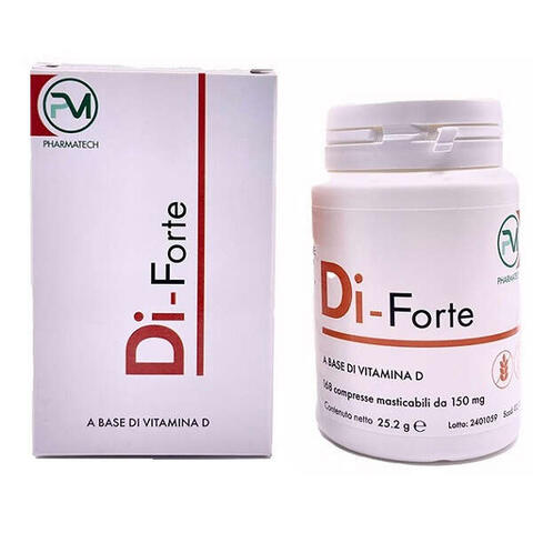 Piemme pharmatech - Di-forte 168 compresse masticabili