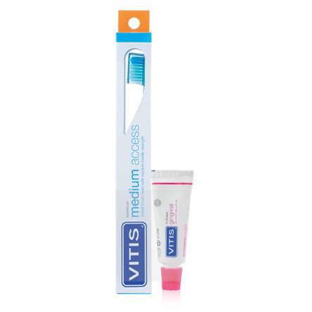 Gingival - Vitis spazzolino medium access + vitis dentrifricio  15 ml