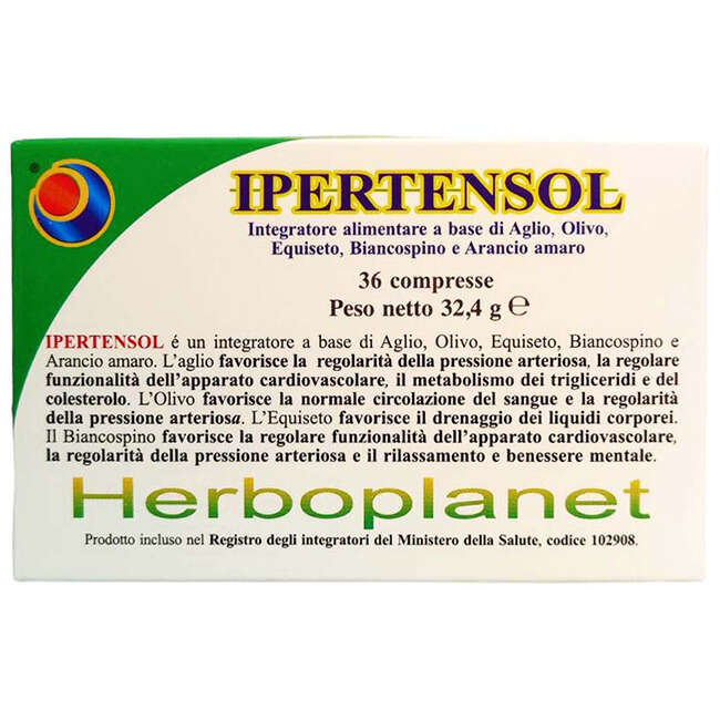 Herboplanet - Ipertensol 36 compresse