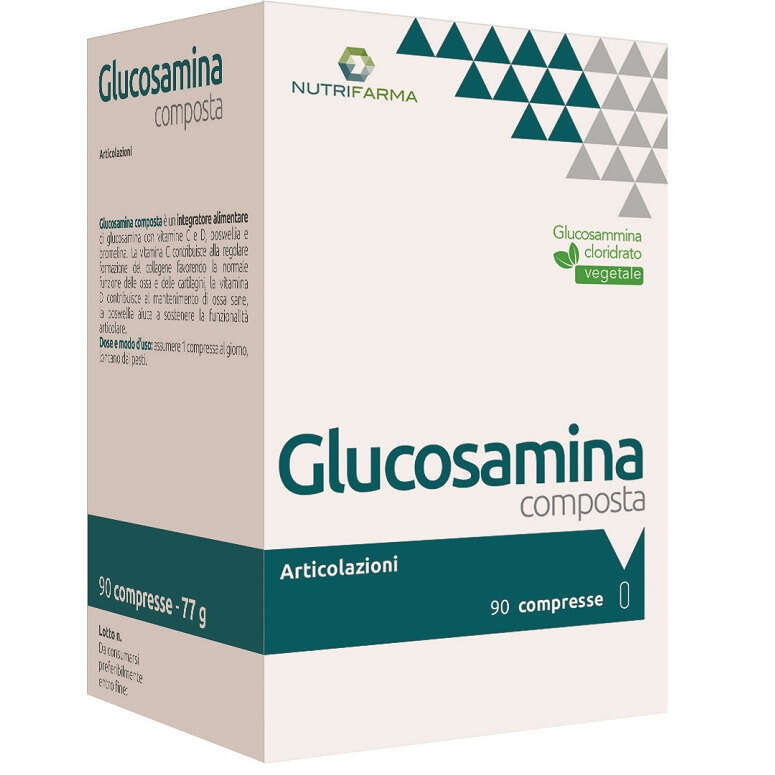 Aqua viva - Glucosamina composta vegetale 90 compresse